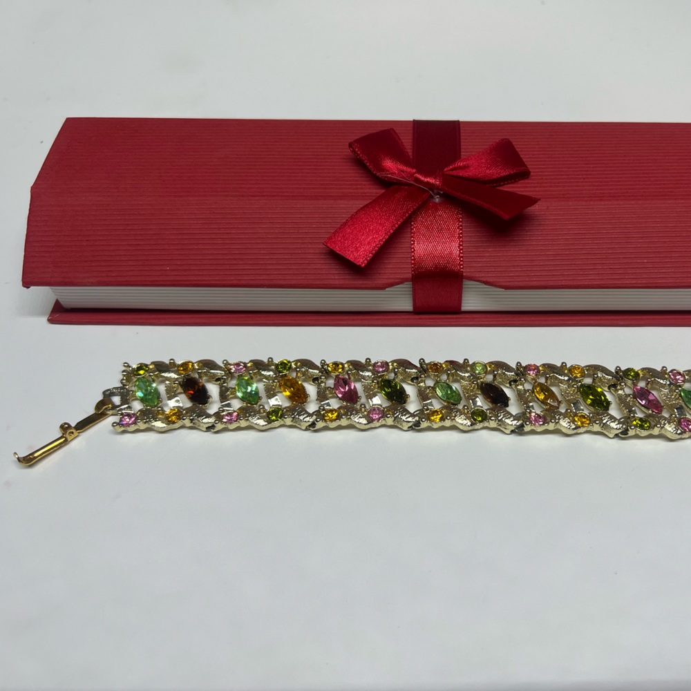 #20 Rhinestones Bracelet Colorful Bracelet by Bosling